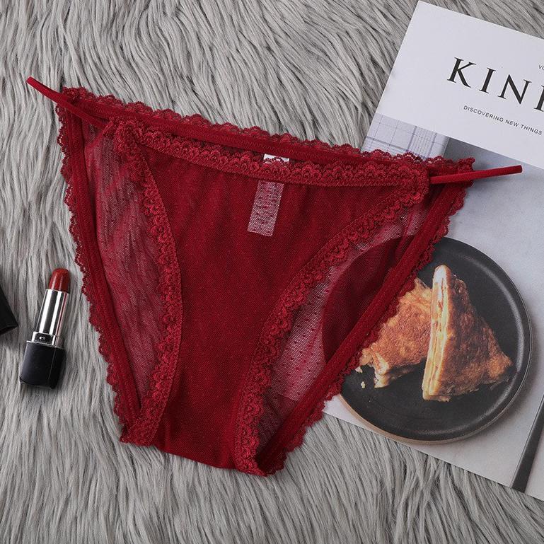 [KODE FYICI] Wanita Celana Dalam Seksi Berongga Keren CD Lembut Tipis Celana Fashion Pakaian Dalam