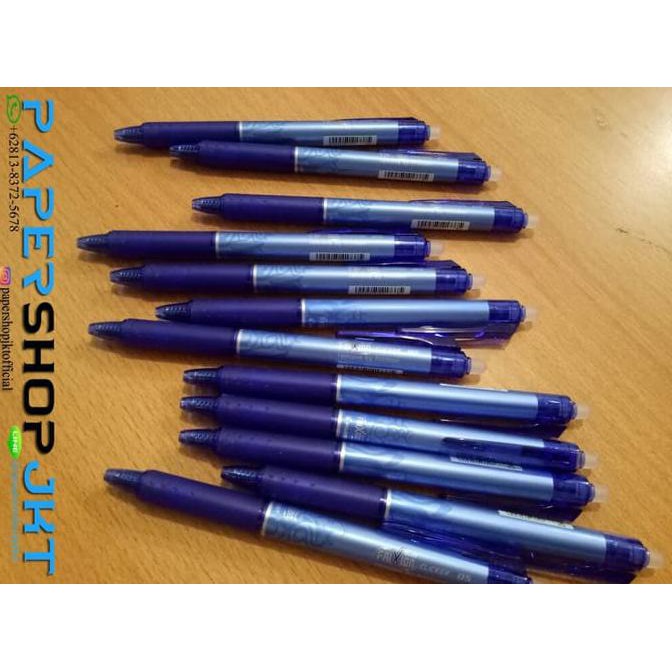 

GROSIR!!! Pulpen Pen Frixion Pilot 0.5 BIRU ( Bisa Dihapus )
