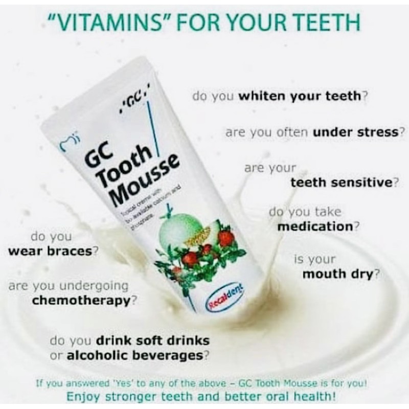 GC tooth mousse