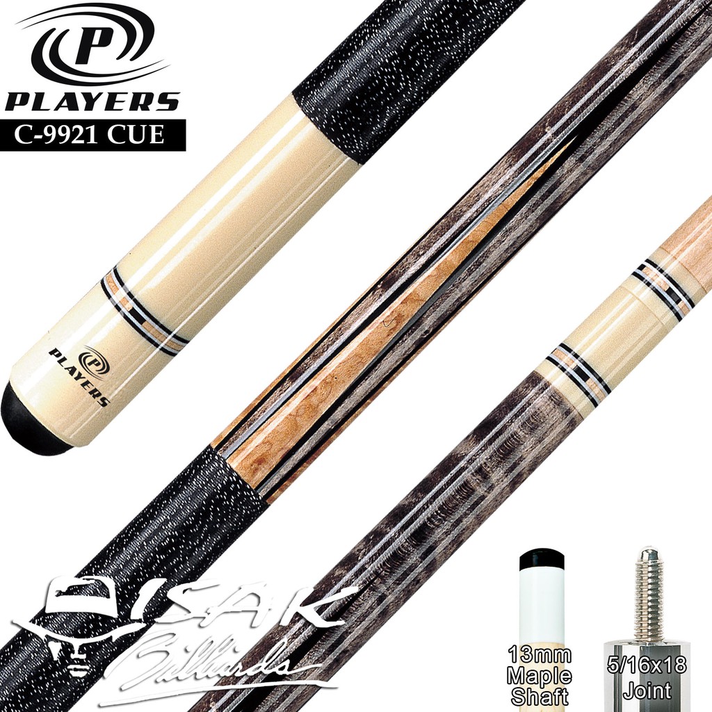 Players C-9921 Pool Cue - Maple Billiard Stick Stik Biliar Player Play Main