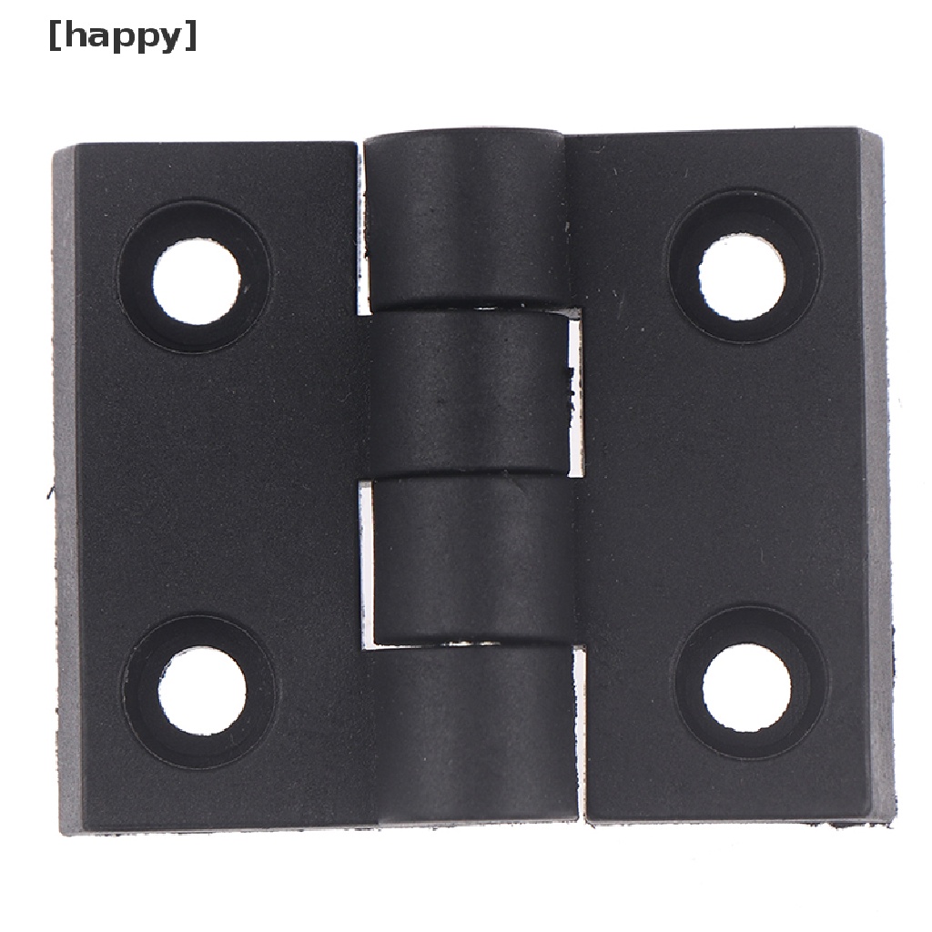 Ha 1pc Engsel Pintu Lemari Mini Bahan Plastik Abs Warna Hitam