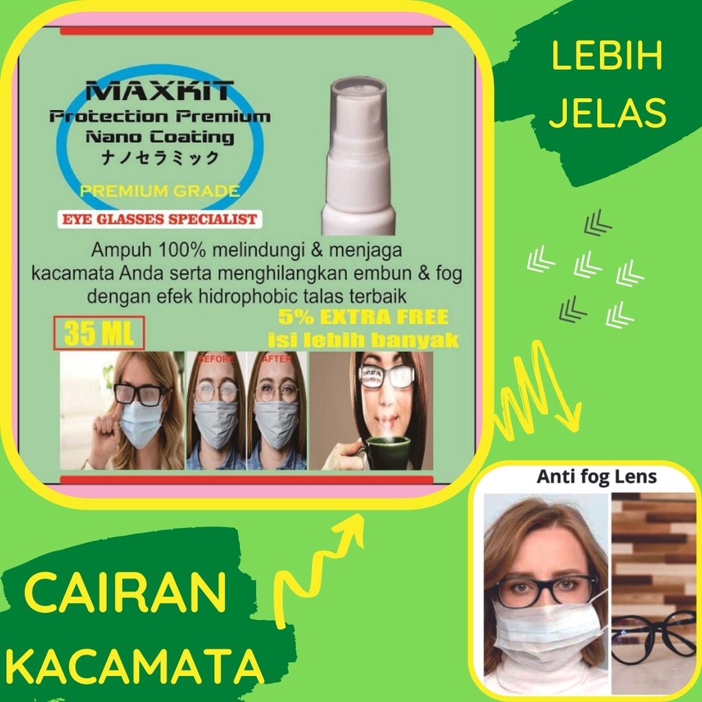 Cairan Pembersih Kacamata Minus Yang Bagus Photocromic Anti Radiasi Mika Melawai Apotik Renang, Cair
