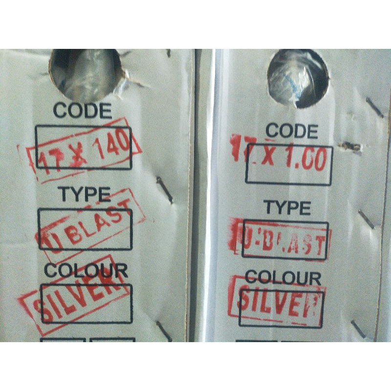 ROSSI VELG U SHAPE SETENGAH LINGKARAN 140 160 RING 17 rosi