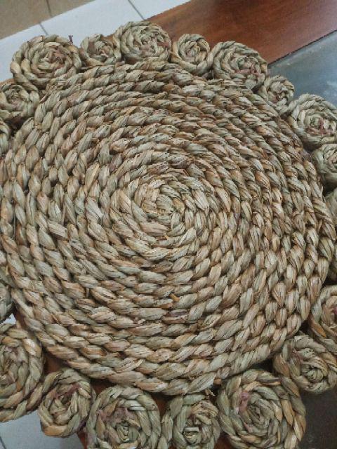 Placemat Matahari Seagrass D35 Cm Natural
