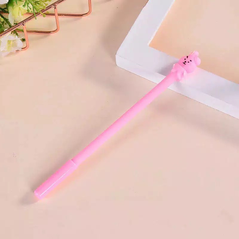 [Premium Store] Pulpen BT21 / Pulpen Karakter BTS / Pena Army Bts / Koleksi Bts / Pena Bt21 / Pulpen Cair Gel Unik Karakter-COOKY