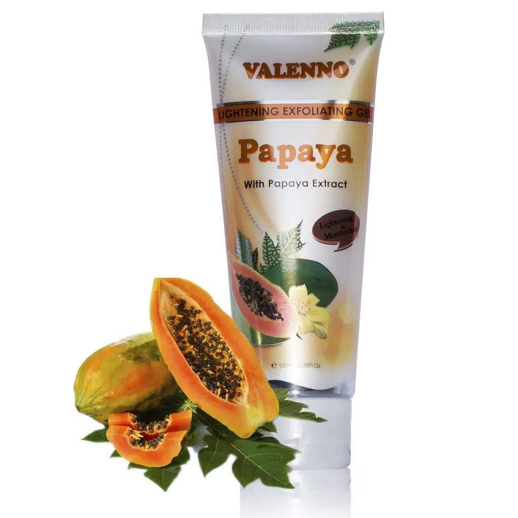 VALENNO WHITENING EXFOLIATING GEL PAPAYA 100 ML