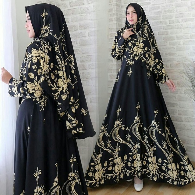 (5wrna) FC- TIFANNY SYARI (REAL PIC) / SET GAMIS SYARI TERBARU