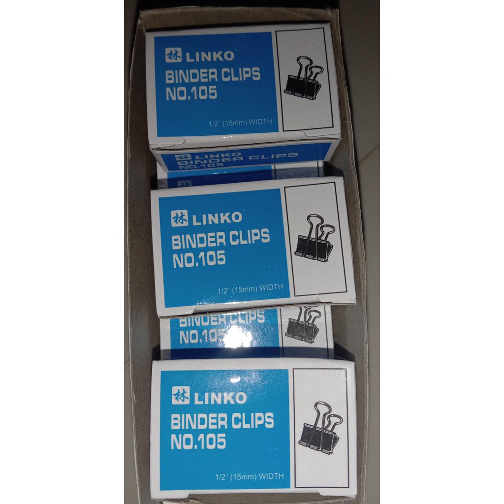 

Penjepit Kertas/Binder Klip/Binder Clip No.105 linko