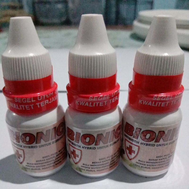 BIONIC+ Obat antibiotik burung berkicau