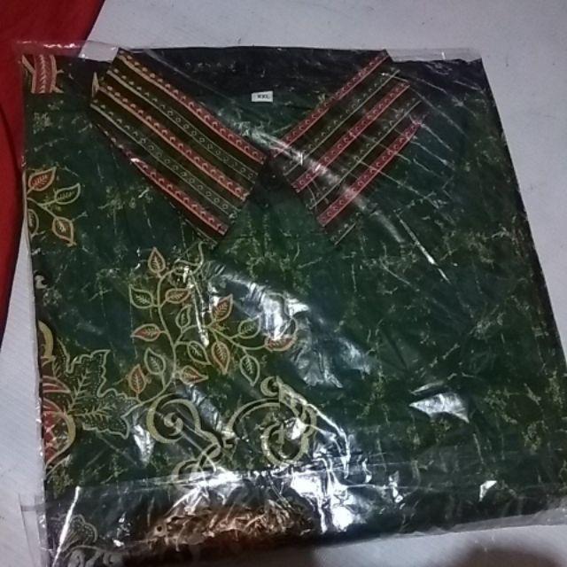 Kemeja Dan Blouse Wanita Batik Nu Bunga Kenanga, Seragam Nu
