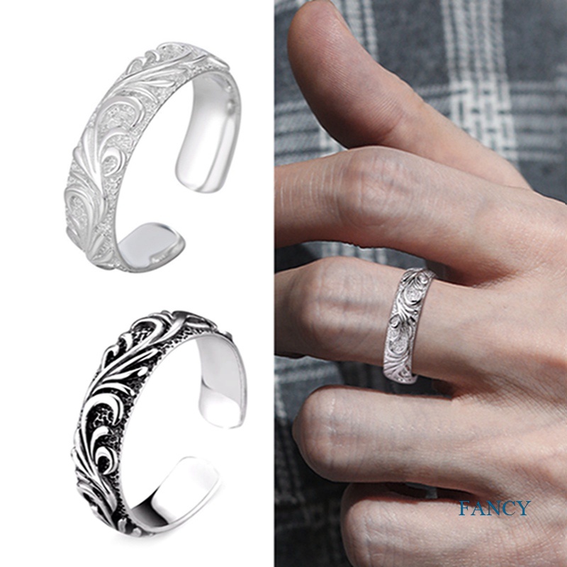 Cincin 925 Sterling Silver Bentuk Daun Gaya Kasual Untuk Wanita