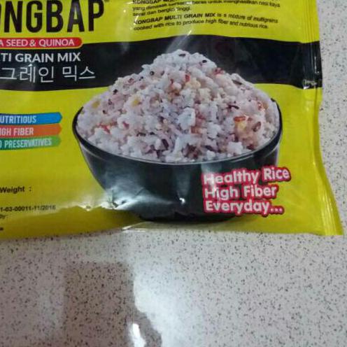 

☺ Beras KONGBAP Multi Grain Mix ♦