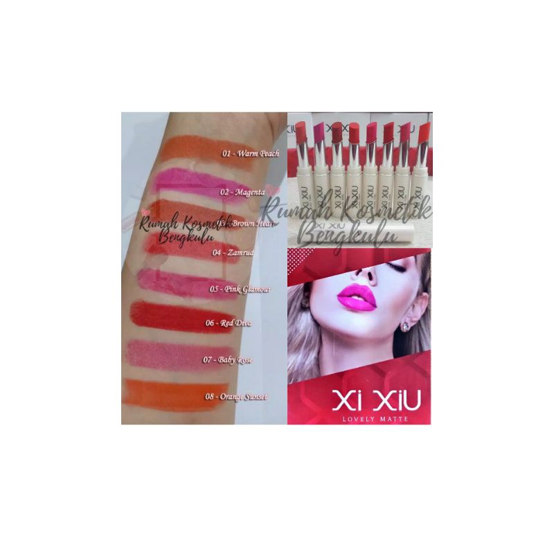 Xi Xiu Lipstik Lovely Matte