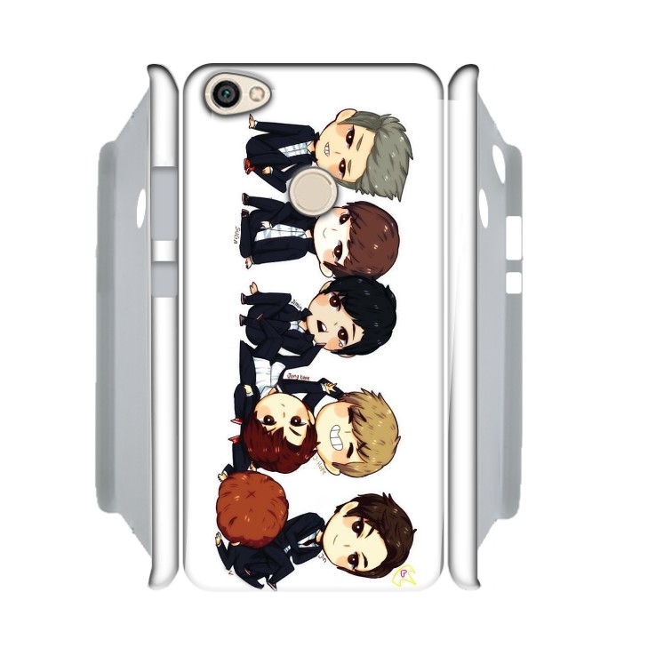 CUSTOM CASE 3D FOR XIAOMI REDMI NOTE 5A PRIME REDMI NOTE 5A PRO XIAOMI REDMI NOTE 5A FINGERPRINT BTS