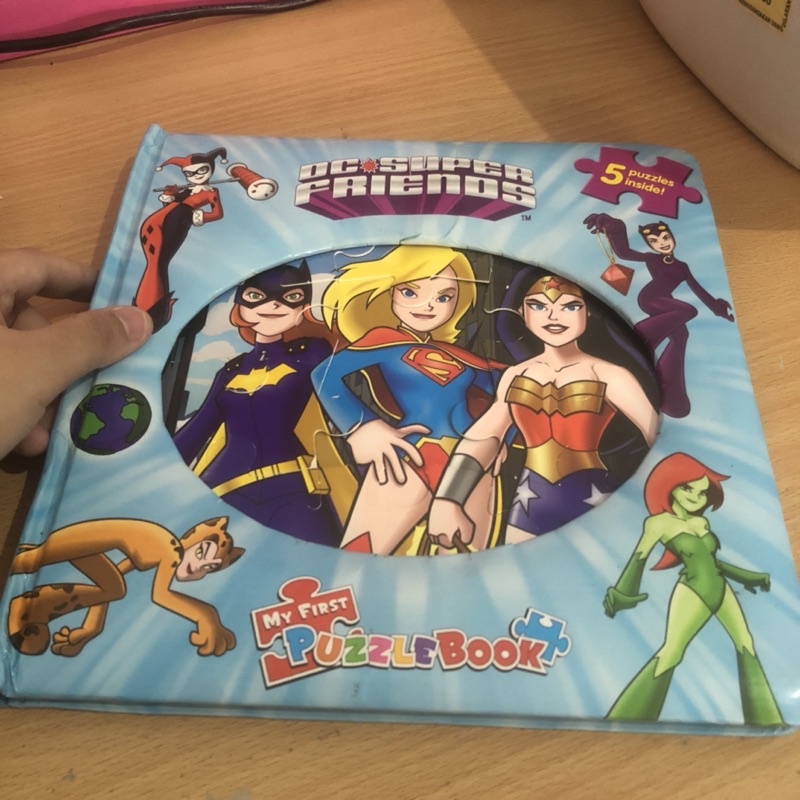 My Puzzle Book DC Comics My Super Friends Board Book Preloved Buku Anak