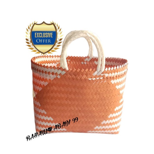 Tas Belanja Super jumbo / Tas Anyam / Tas Hajatan / Tas Souvenir/ Tas Parcel / Tas anyaman Plastik K