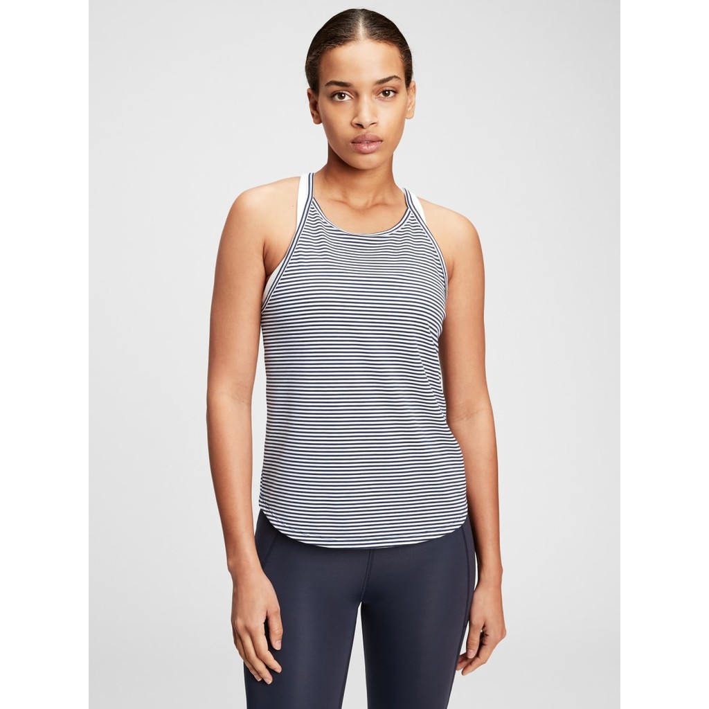 Gap breathe halter-neck tank top