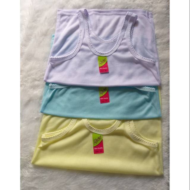 Pakaian Dalam Anak Polos /Singlet Polos /WARNA DIKIRIM RANDOM