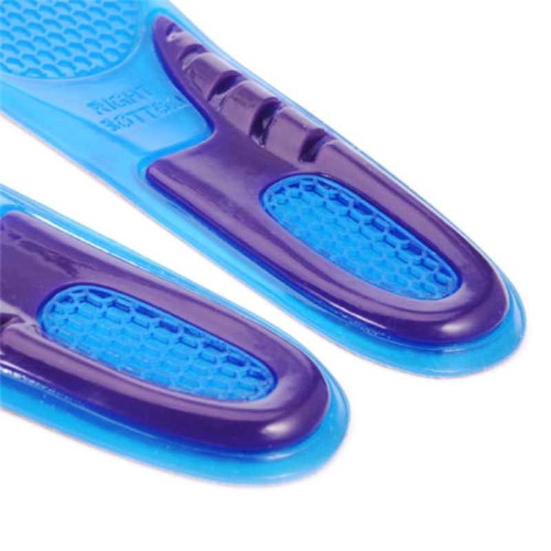 1 Pasang Insole Silicone Full / Alas Sol Dalam Sepatu Shock Absorb Gel Orthotic Arch