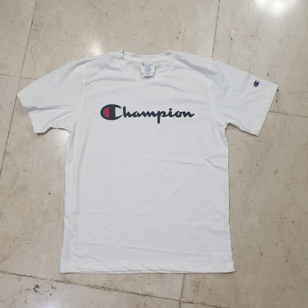 Champion script tee europe market original / champion tee original