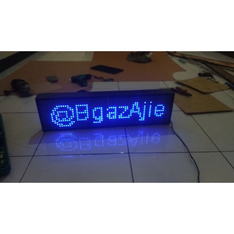 RUNNING TEXT P10 2BARIS DC 12v/24v