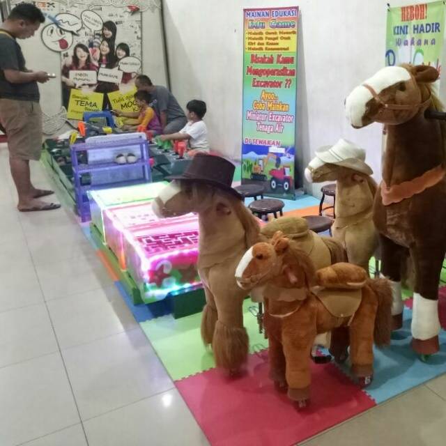 Mainan Kuda Genjot Kuda Poni  Pony Cycle  Jaran Goyang