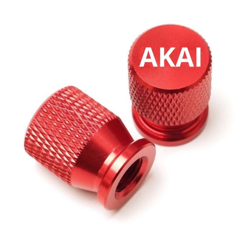 akai tutup pentil full cnc tutup pentil variasi sepeda motor 1set 2pcs UNIVERSAL