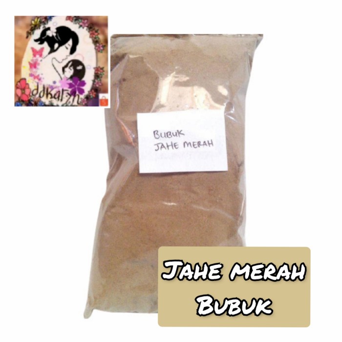 

Jahe Merah bubuk Murni Tanpa Campuran 500gr (BERKUALITAS)