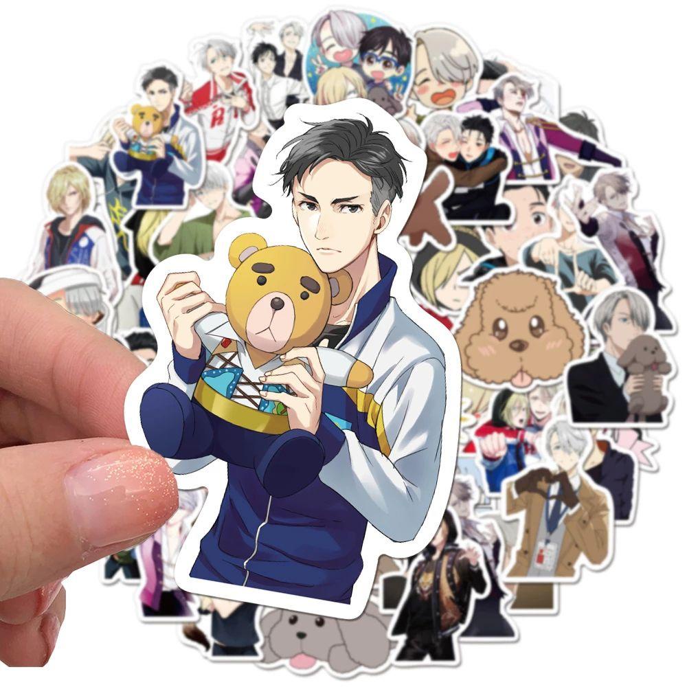 Agustina YURI on ICE Stiker DIY Scrapbooking Kreativitas Laptop Alat Tulis Stiker Kartun Ponsel Dekorasi Graffiti Stiker