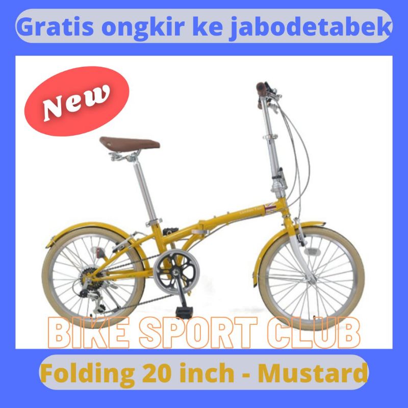 Sepeda Lipat London Taxi AL-FDB206 ( Steel ) New