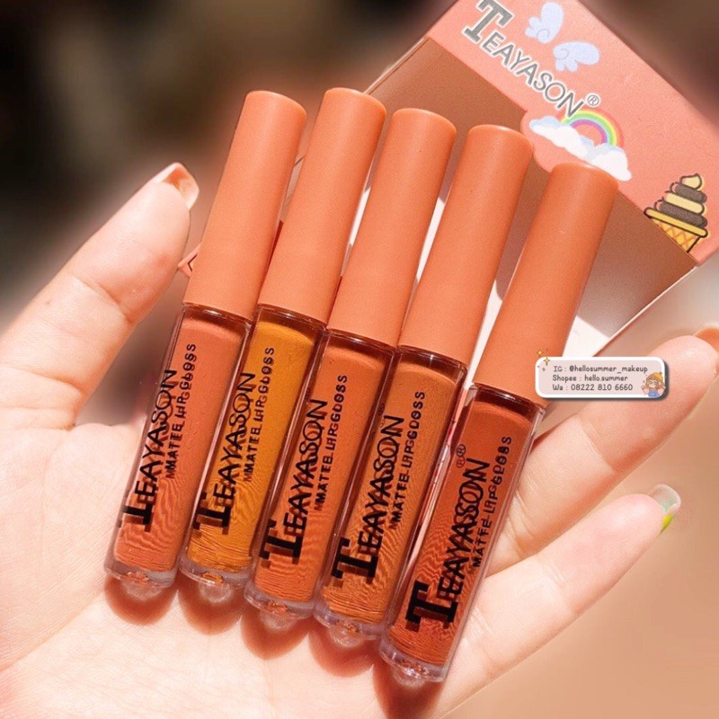 [ORI THAILAND] Teayason Foxy Bee Matte Lipgloss