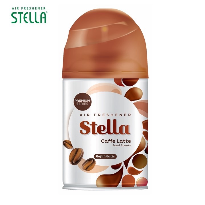 Stella Matic Refill Premium Caffee Latte 225 ml