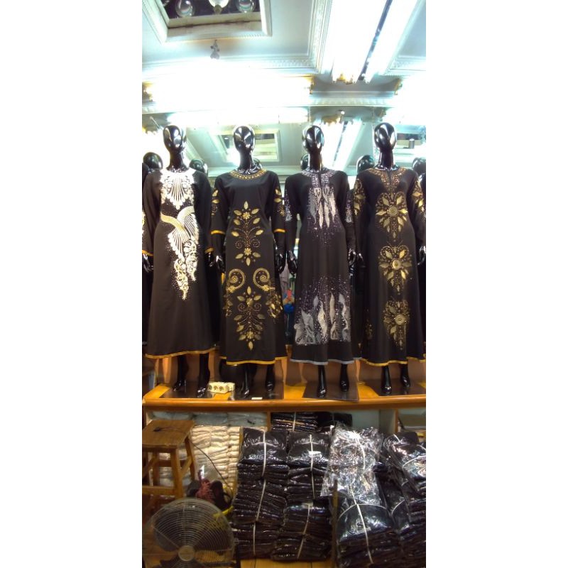 gamis jubah hitam