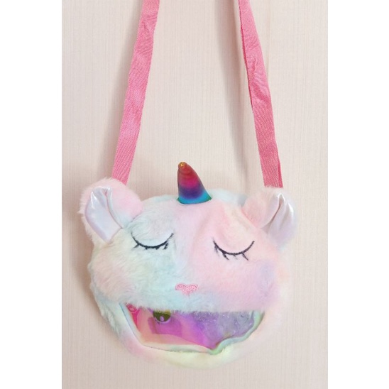 Tas selempang unicorn anak kepala unicorn