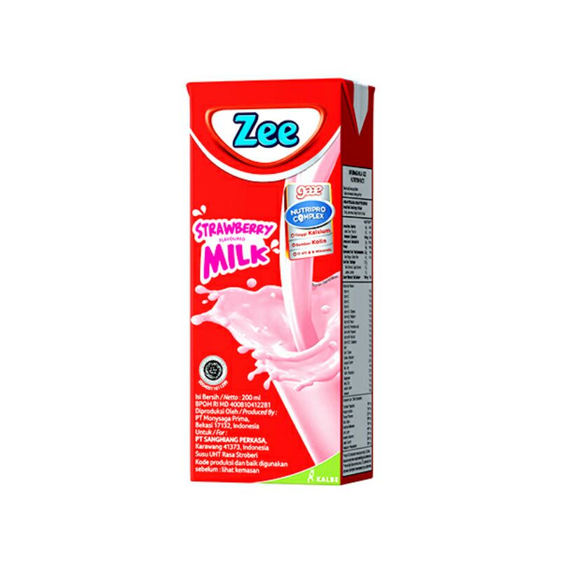 ZEE SWISS STARBERRY MILK 200ml /centraltrenggalek