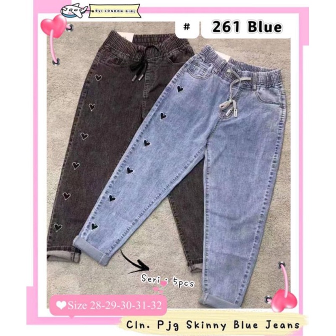 CELANA LEVIS MOTIF LOVE IMPORT LONDON GIRL