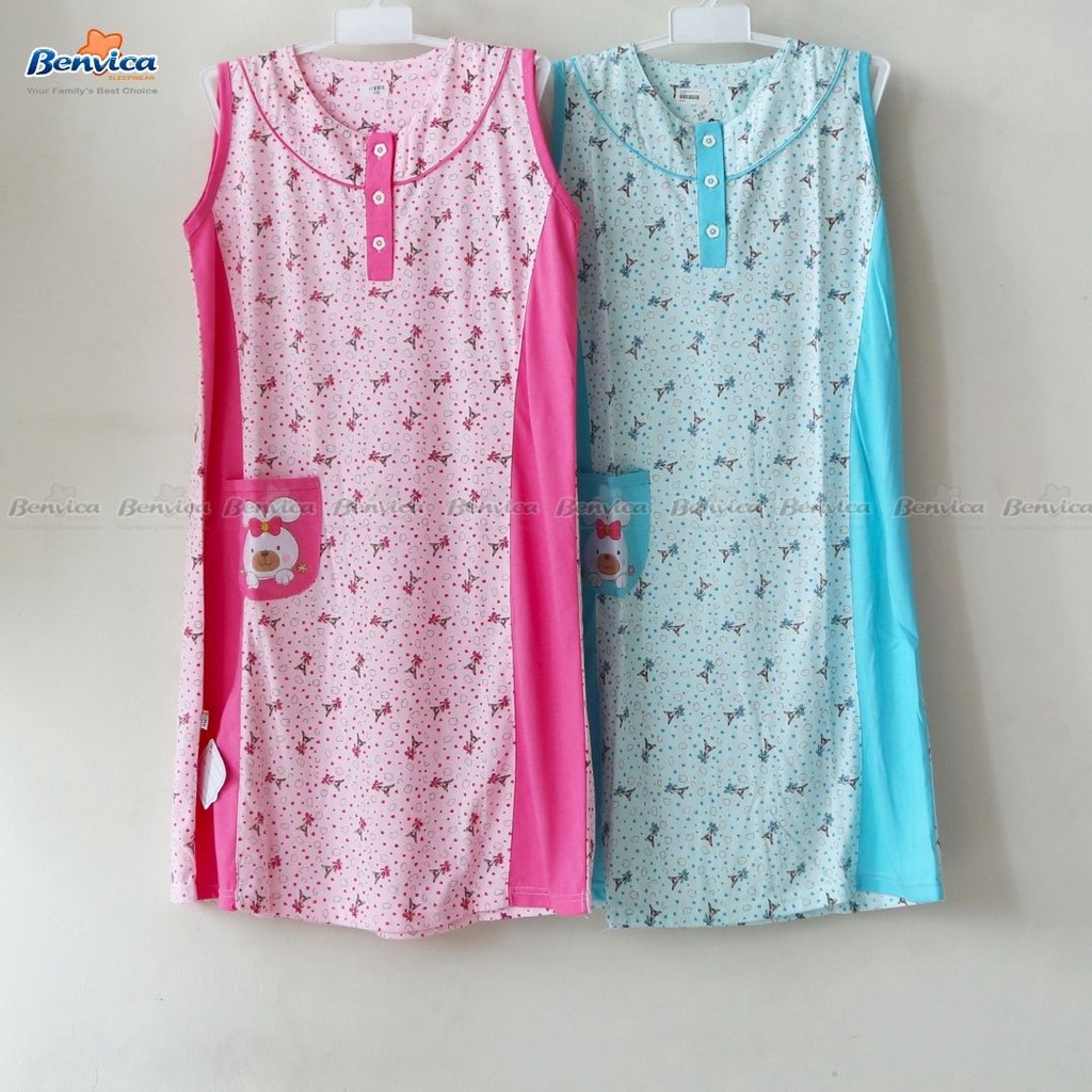 BAJU TIDUR DASTER KAOS DEWASA SINGLET ADEM BANYAK MOTIF