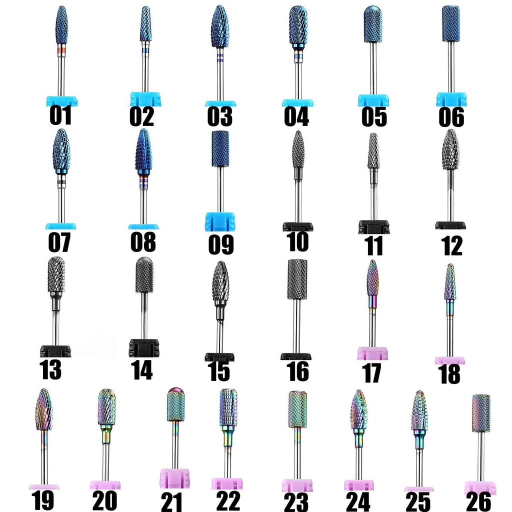 PREVA Nail Drill Bits Hot Sale Pedicure Manicure Art Tools For Milling Cutter