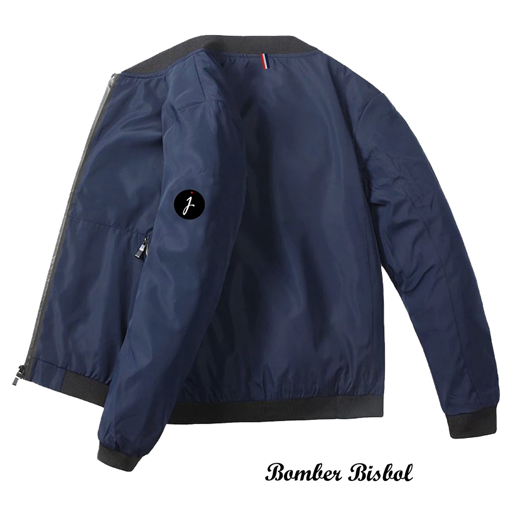 PROMO  Jaket Pria Bahan Polyester Import Taslan / Jaket Bomber Pria Jigger Original terbaru terlaris