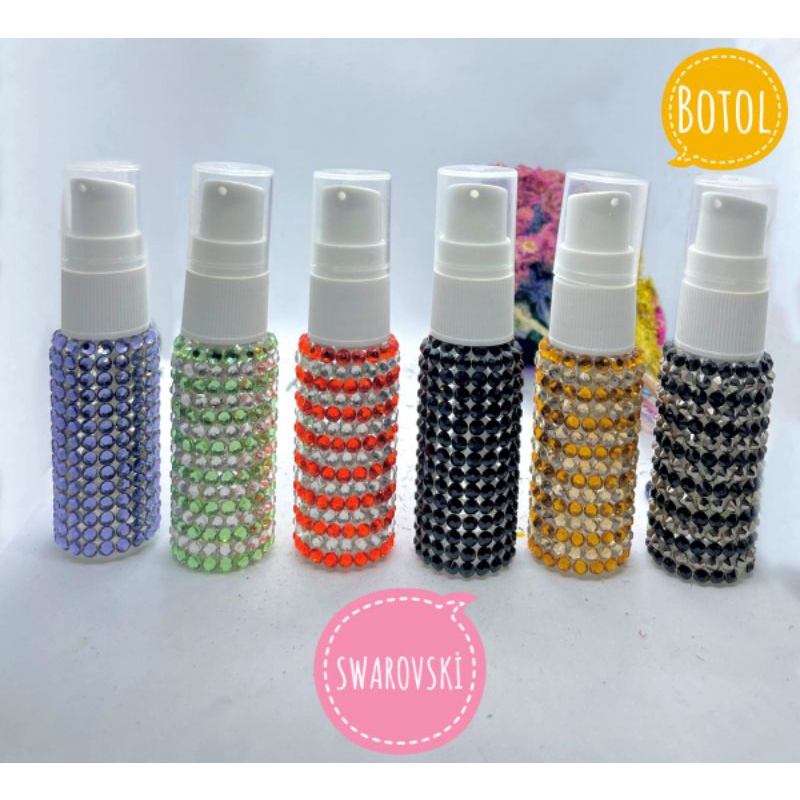 Botol Kristal Swarovski. Botol Cantik - Buat Parfum. unisex