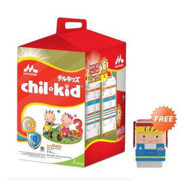 MORINAGA CHILKID REGULER 2 x 800 gram FREE BENTO SET