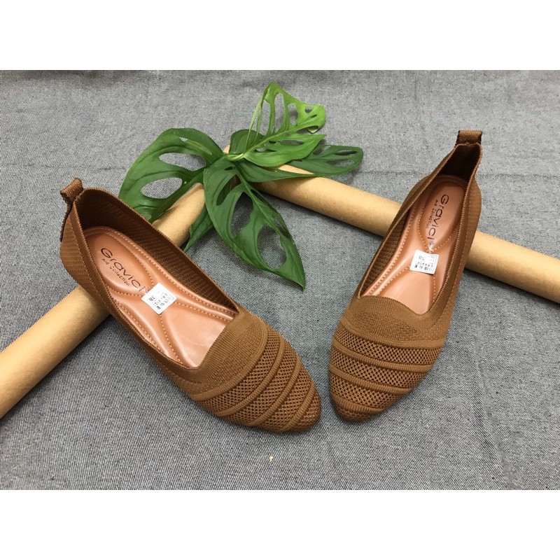 Sepatu Flat wanita Rajut Import DO-07 GRAVICI