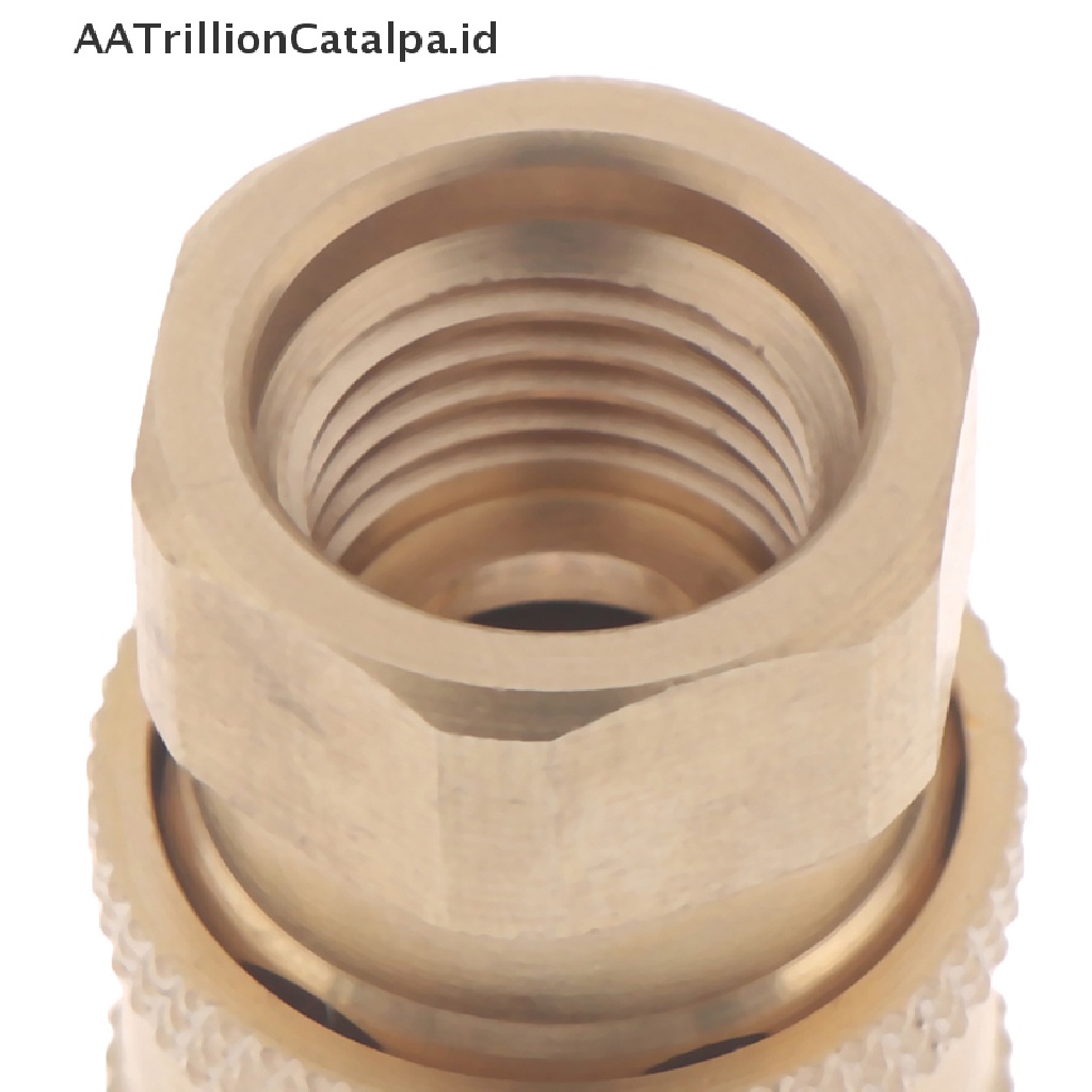 Aatrillioncatalpa 1Pc 1 / 4 &quot;Female NPT Bahan Kuningan Untuk Pressure Washer