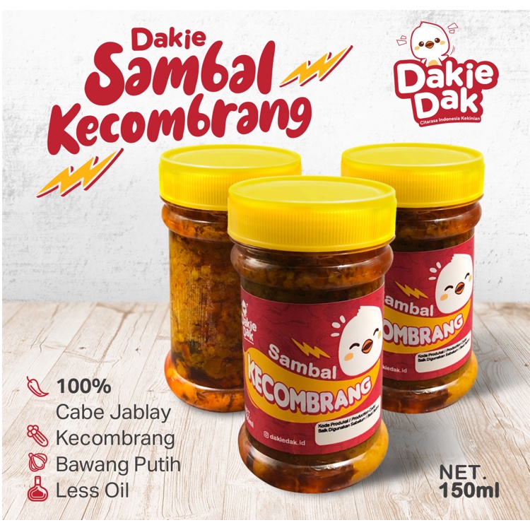 

Dakie Dak Sambal Kecombrang 150gr Sambal Dakiedak