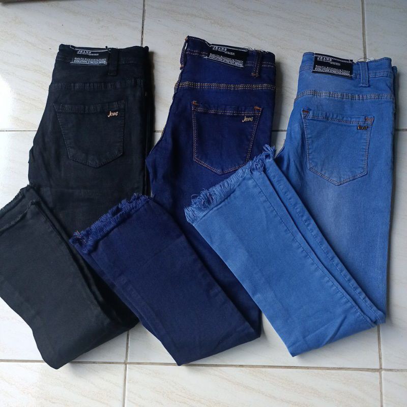 Celana jins Cutbray Jeans Anak Perempuan Usia 6-12 Rawis SoftJeans