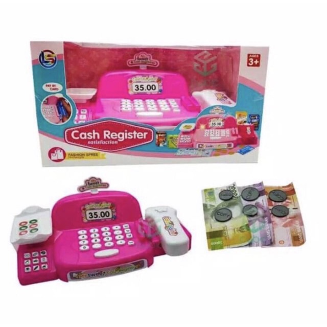 Mainan kasir anak / Mainan Cash Register LK1–Import