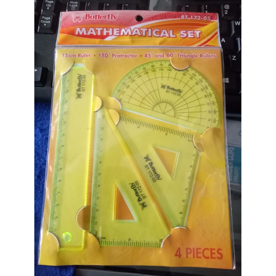 

Penggaris Mathematical Set Butterfly