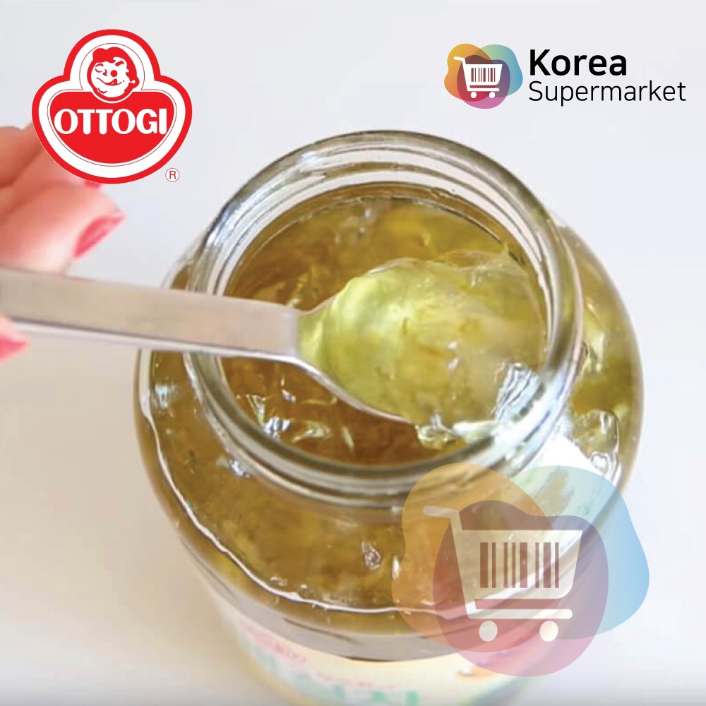 OTTOGI HONEY PLUM TEA 1kg - MINUMAN DENGAN RASA BUAH PLUM + MADU