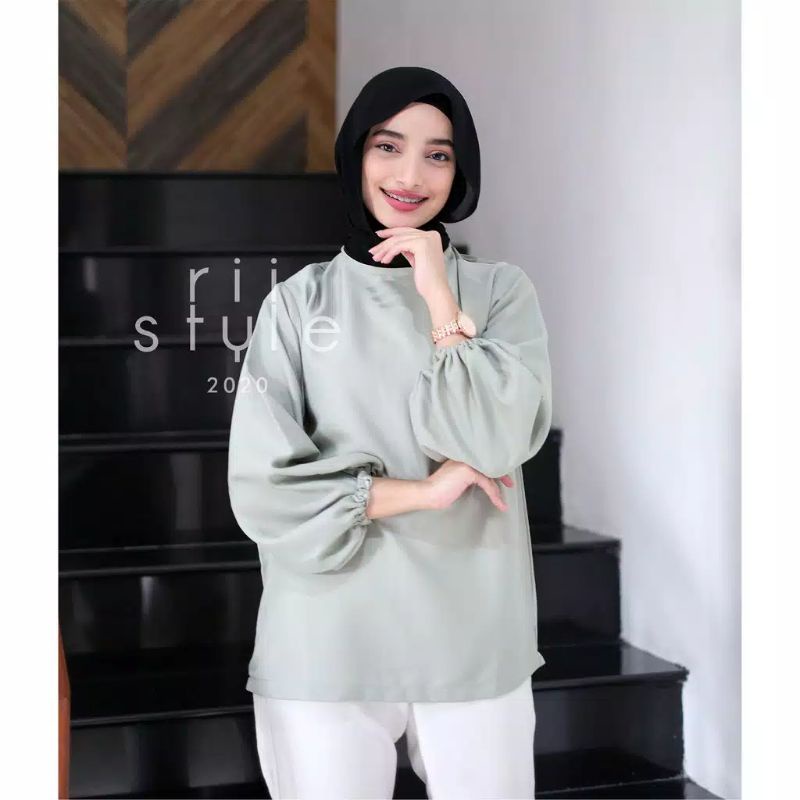 CUCI GUDANG BAJU DIOLIN TOP by Riistyle