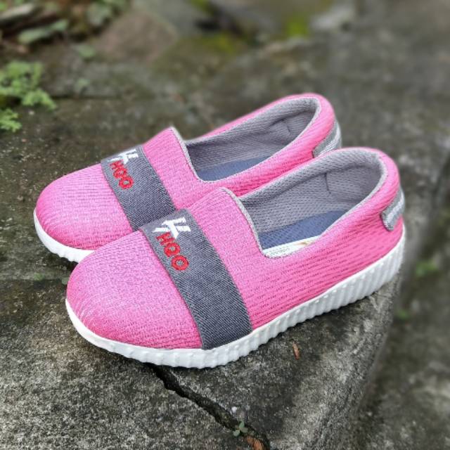 Hqo Sepatu Anak Perempuan Sepatu Sekolah Anak Paud Sepatu Anak Tk Shopee Indonesia